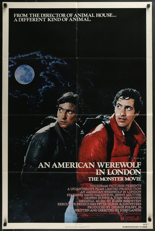 AN AMERICAN WEREWOLF IN LONDON (1981) Original One Sheet 27x41 Poster