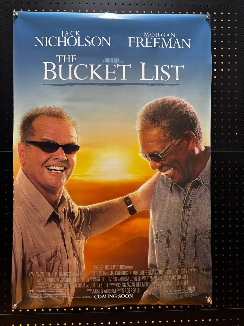 Bucket List (2007) Original Movie Poster Double-sided 27x40