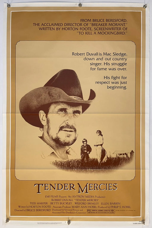 Tender Mercies (1983) Original Movie Poster 27x40