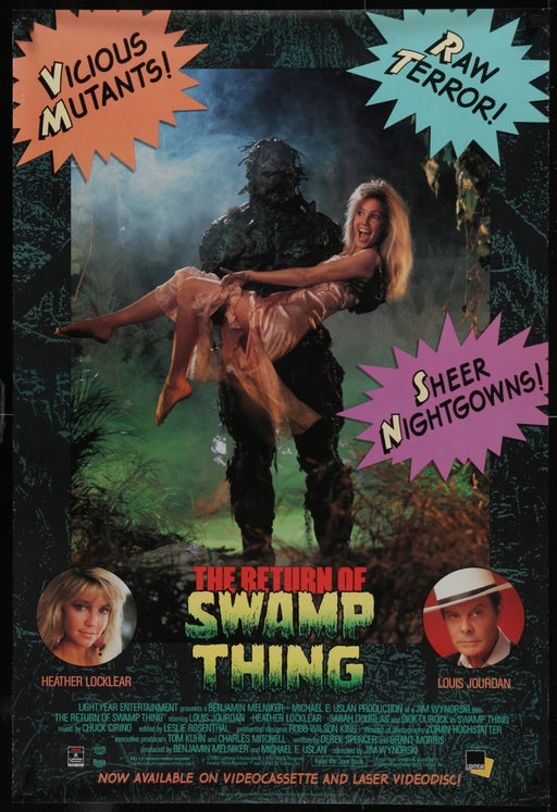 Swamp Thing (1982) Original Movie Poster Rolled 27x40
