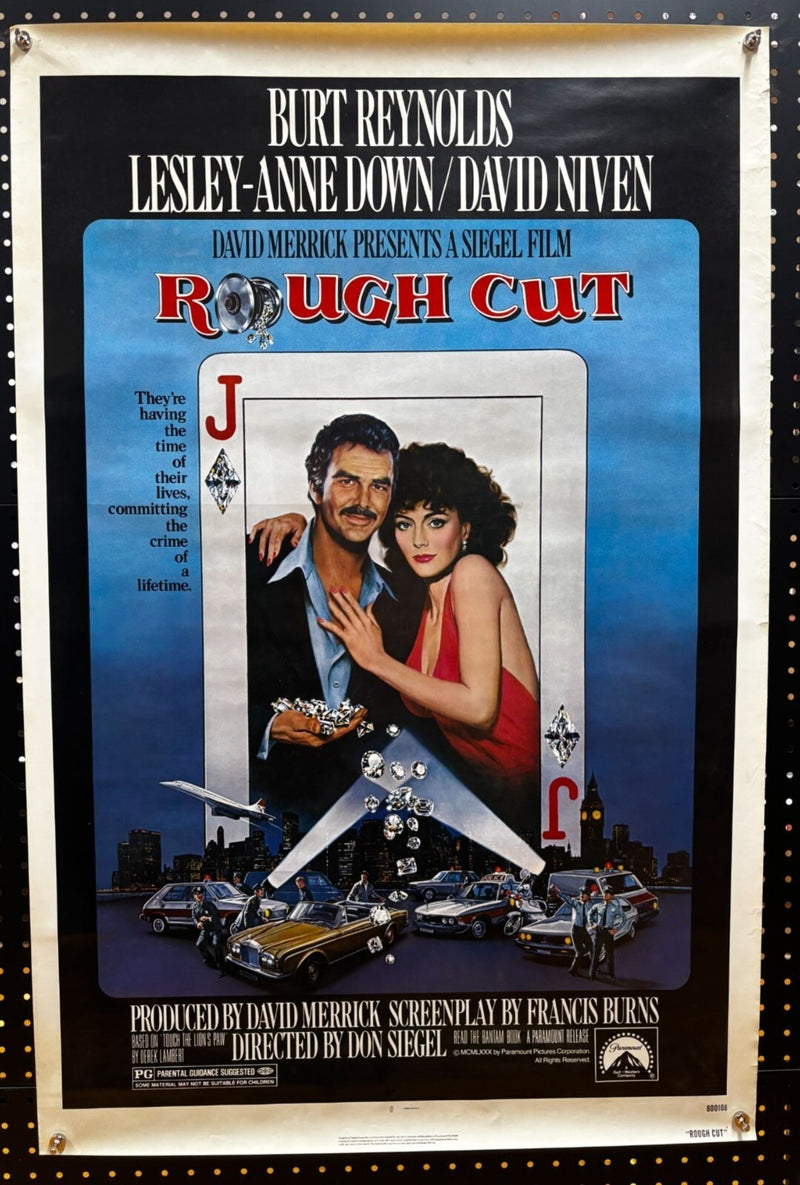 Rough Cut (1980) Original Rolled Poster 27x41