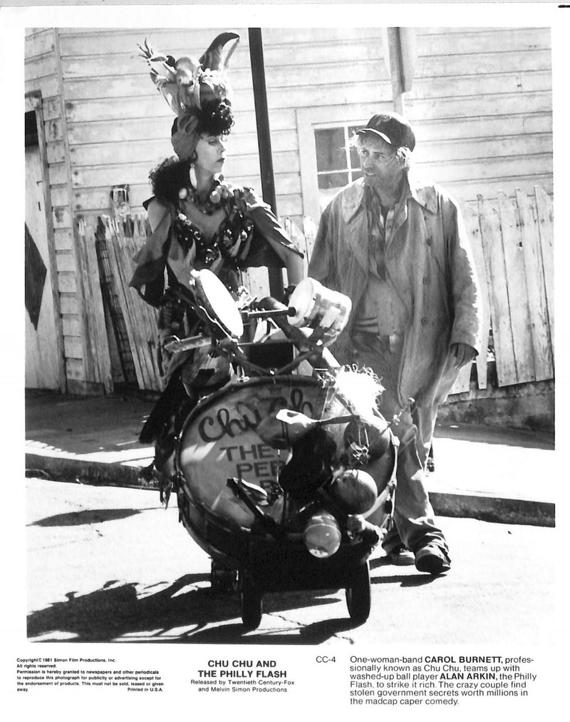 Chu Chu and The Philly Flash (1981) 10 Movie Stills 8x10