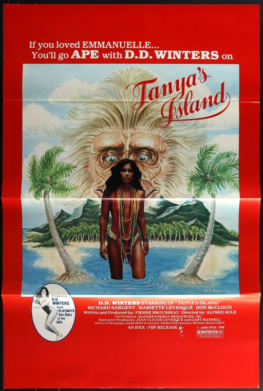Tanya's Island (1980) Original Movie Poster Folded 27x41 EM8-509