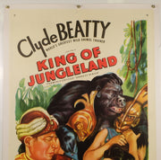 Darkest Africa (1936) Linenbacked Restored Republic Serial Poster 27.25x41