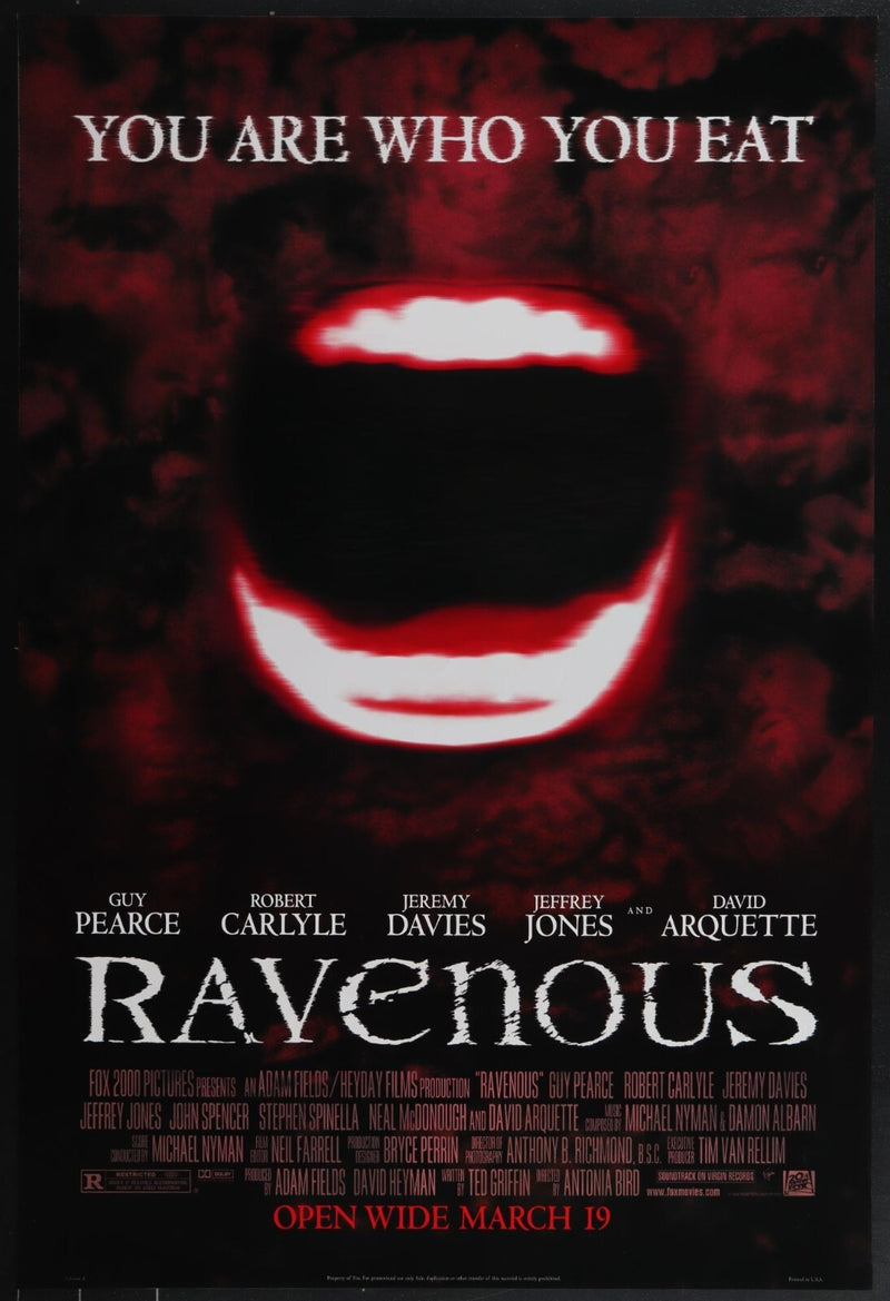 Ravenous (1999) Original Movie Poster Rolled 27x40