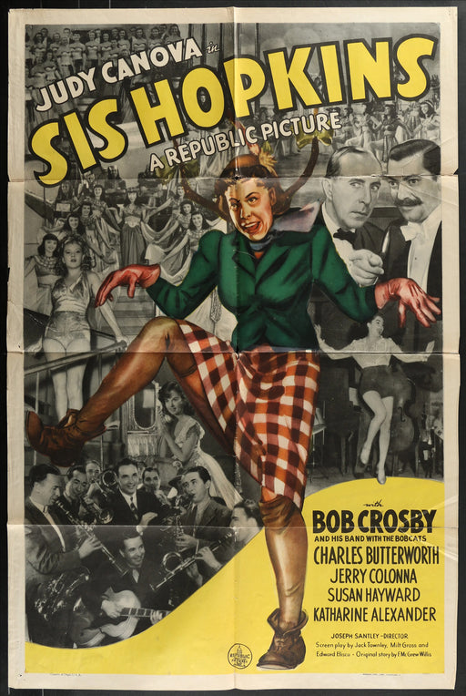 Sis Hopkins (1941) Original Movie Poster Folded 27x41