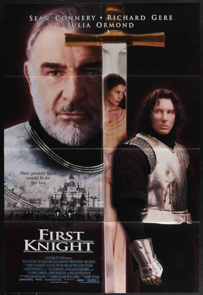 First Knight (1995) Original Movie Poster Folded 27x40