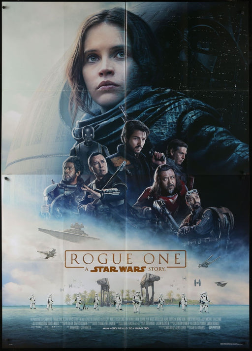 Rogue One: A Star Wars Story (2016) Orig. Italian Two-panel Movie Poster 55x78