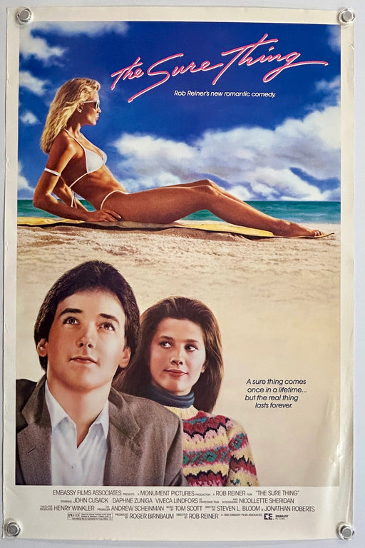 The Sure Thing (1985) Original Movie Poster Rolled 27x41