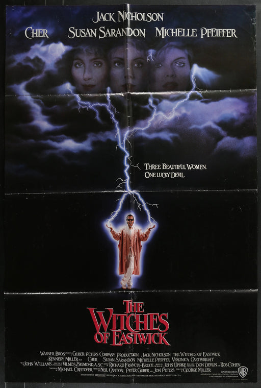 The Witches of Eastwick (1987) Original Movie Poster F 27x40