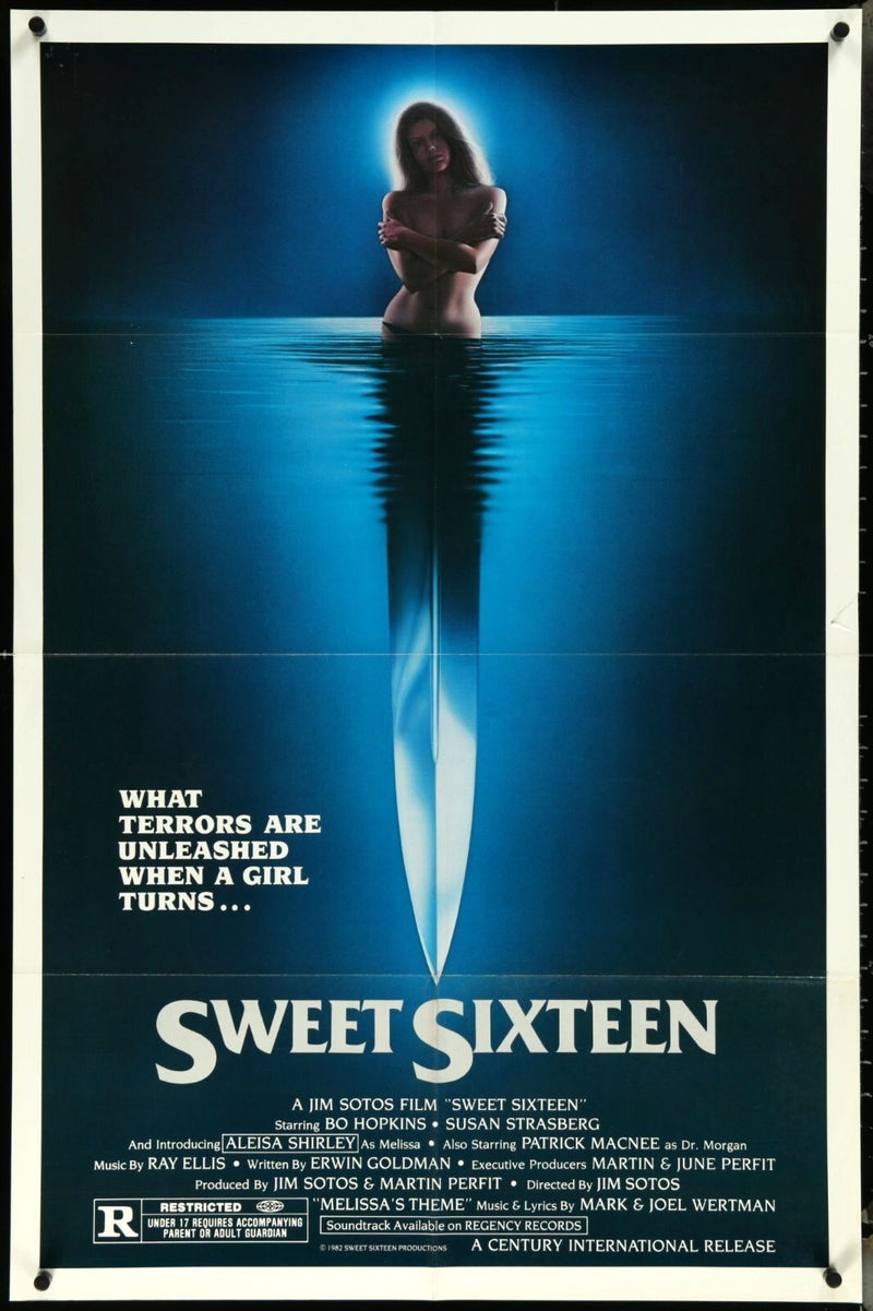 Sweet Sixteen (1983) Original Movie Poster Folded 27x41