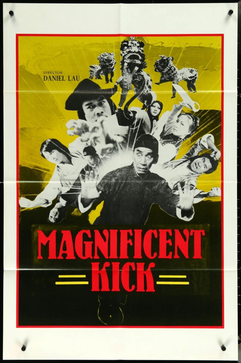 Magnificent Kick (1980) Original Movie Poster Folded 27x41