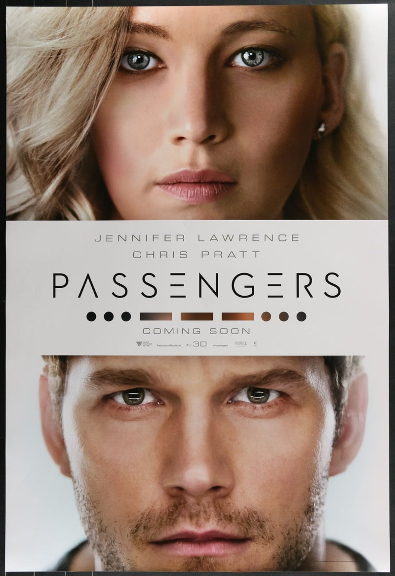 Passengers (2016) Original Double-sided Movie Poster Rolled 27x40
