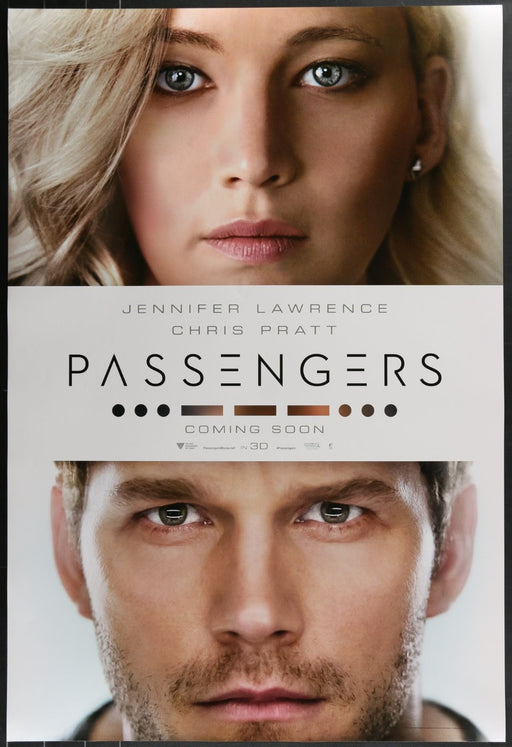 Passengers (2016) Original Double-sided Movie Poster Rolled 27x40