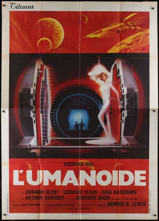 The Humanoid (1979) Original Italian 2P Movie Poster Folded 55x78
