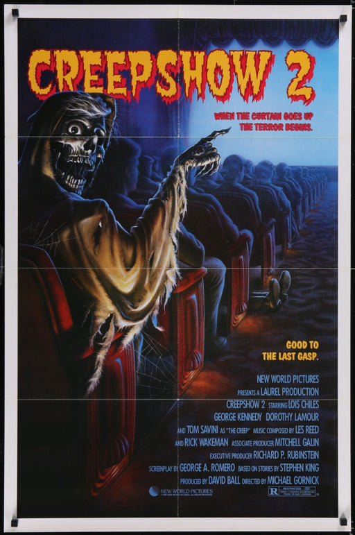 Creepshow 2 (1987) Original Movie Poster Folded 27x41