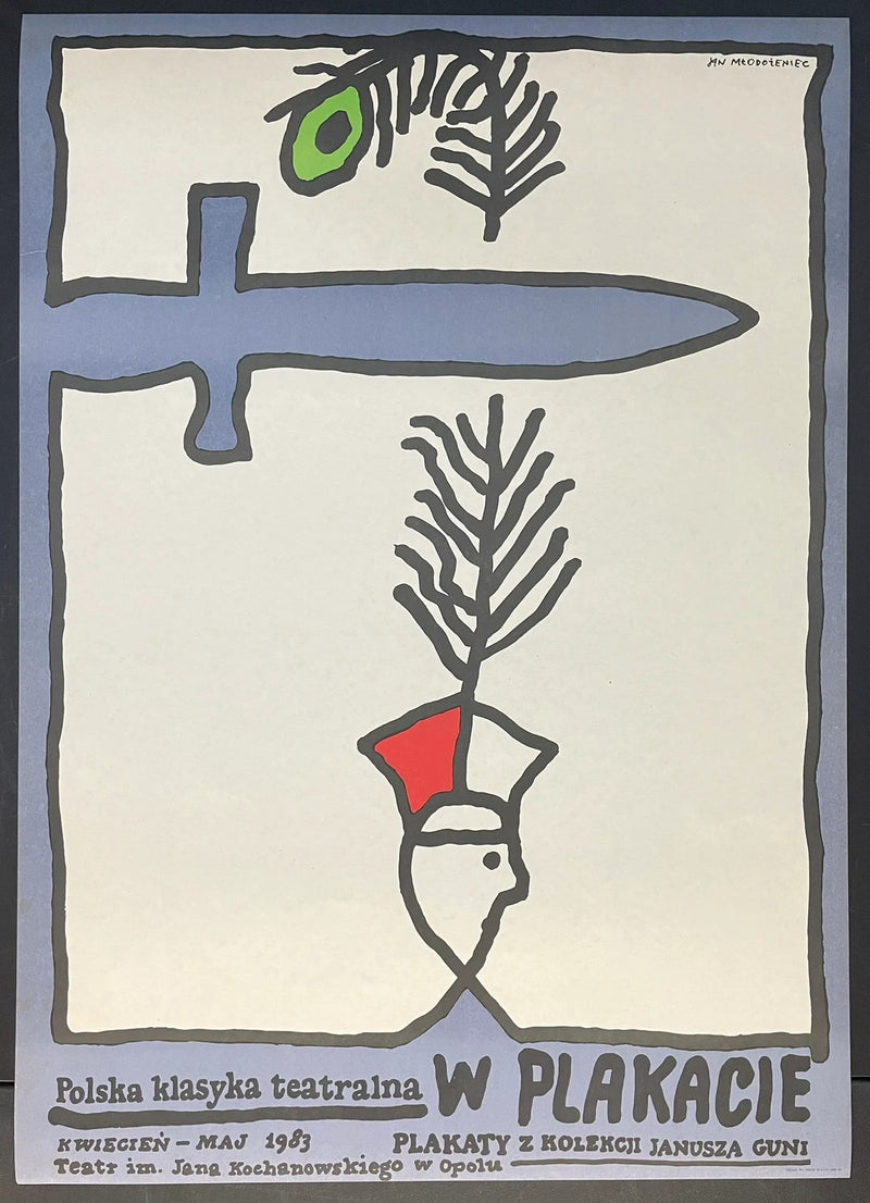 Polska Klasyka Teatralna w Plakacie (1983) Original Polish Poster 26x37