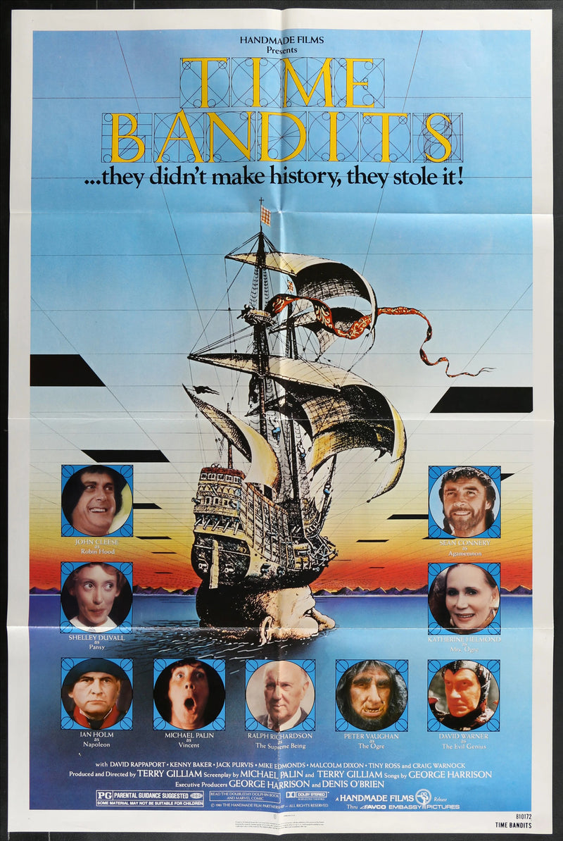 Time Bandits (1981) Original Movie Poster F 27x41