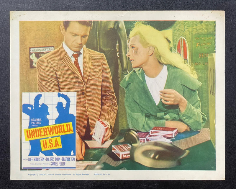 Underworld U.S.A. (1960) Original Lobby Card 11x14
