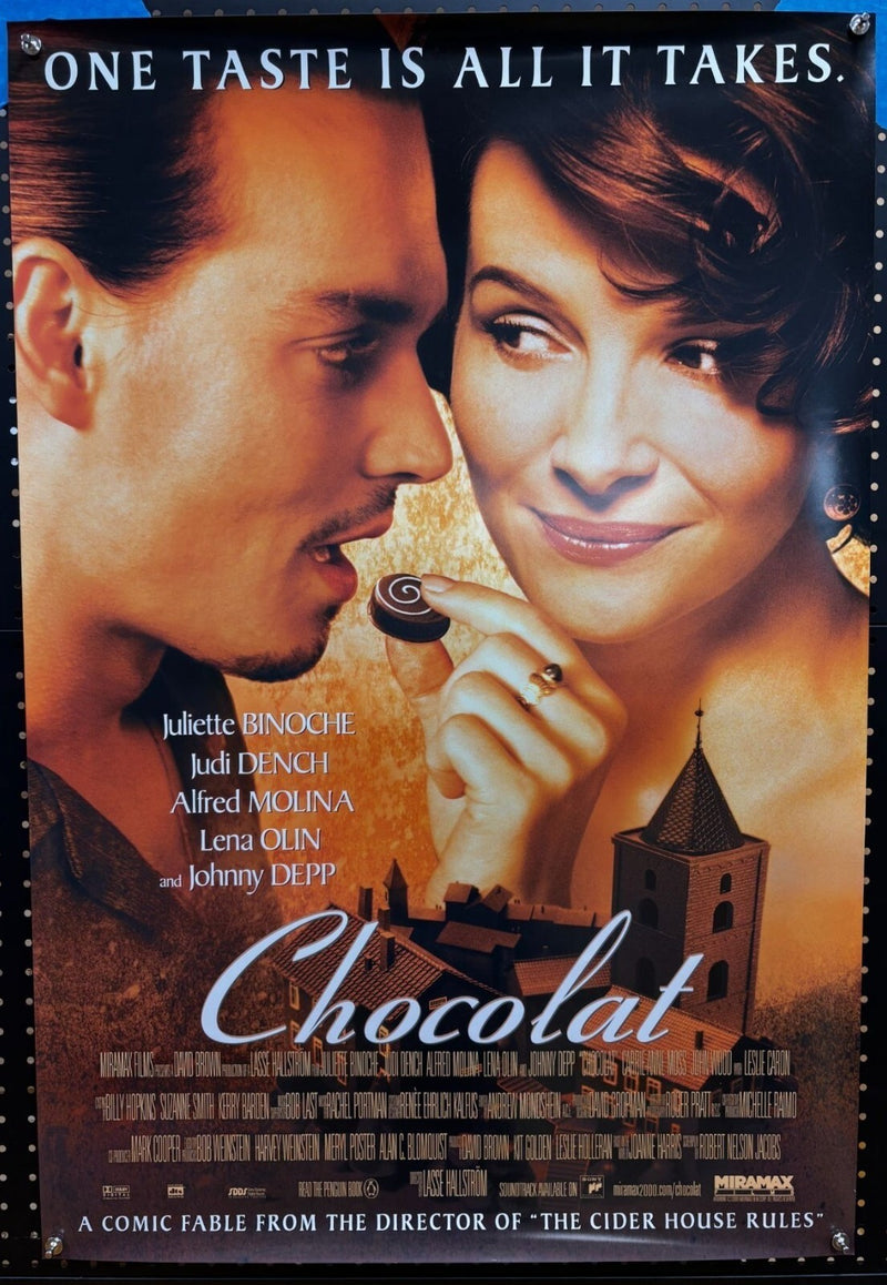 Chocolate (2000) Double-Sided, Original Rolled Poster 27x40