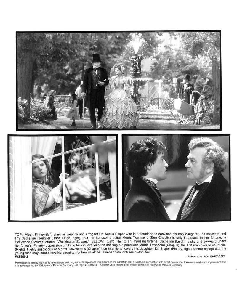 Washington Sqaure (1997) Movie Still Full Set 8x10
