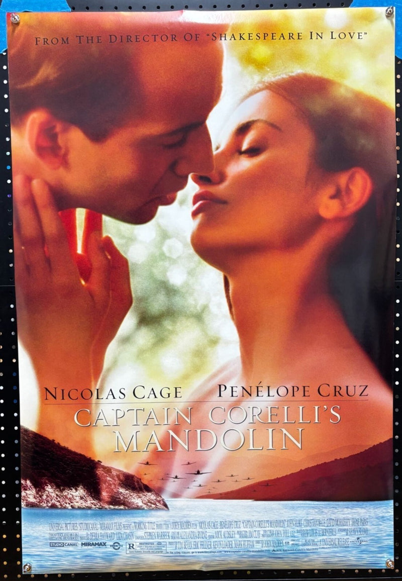 Captain Corelli's Mandolin (2001) Double-Sided, Original Rolled Poster 27x40