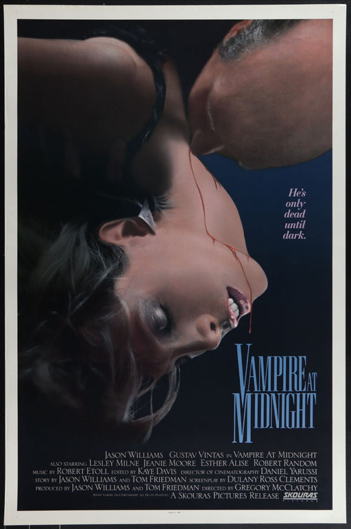 Vampire at Midnight (1987) Original Movie Poster Rolled 27x40