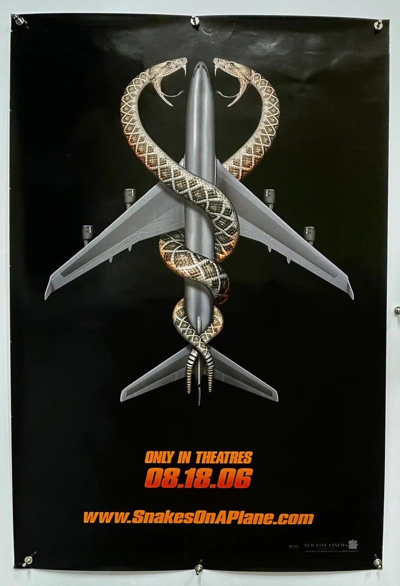Snakes on a Plane (2006) Original Movie DS Poster Rolled 27x40