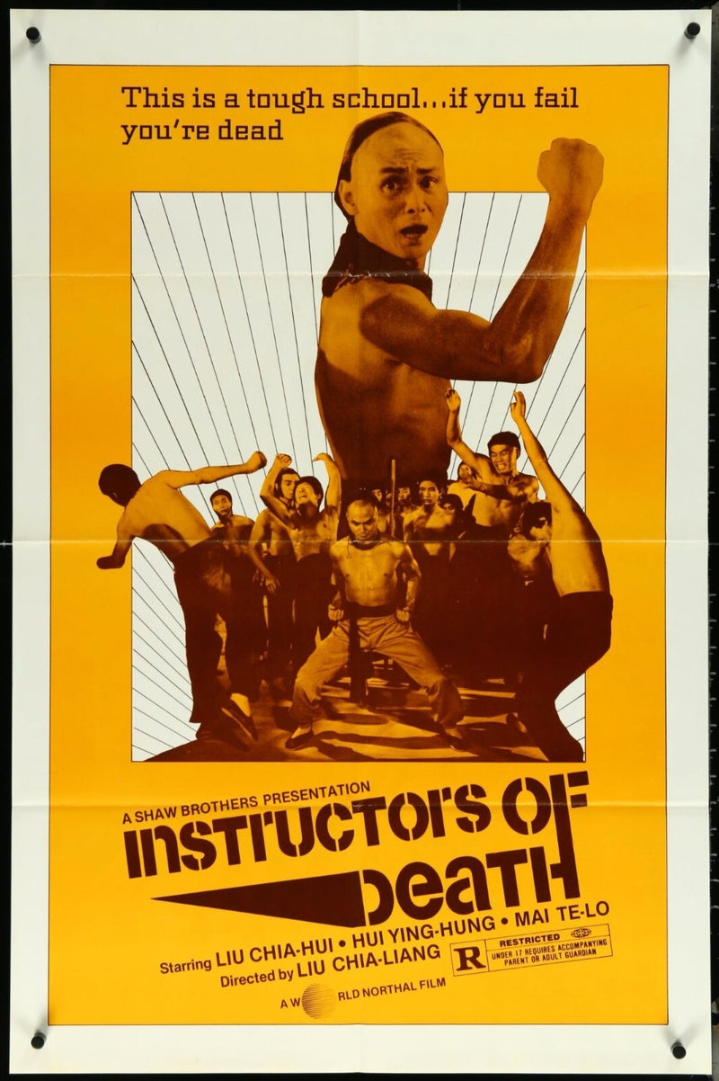 Instructors of Death (1981) Original Movie Poster Folded 27x41