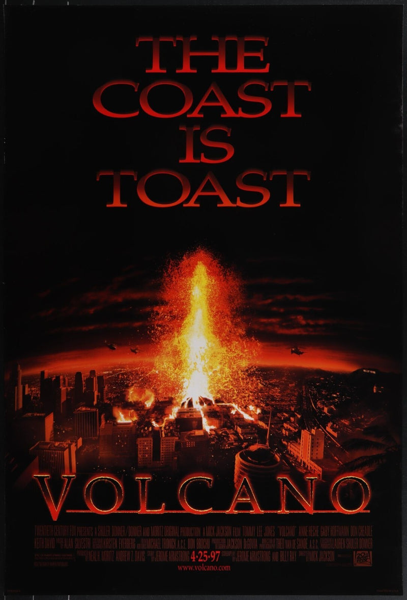 Volcano (1997) Original Movie Poster Rolled 27x40