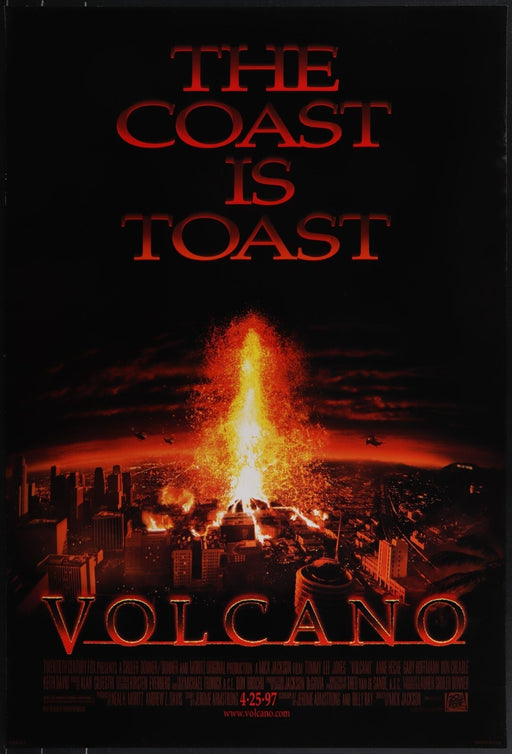 Volcano (1997) Original Movie Poster Rolled 27x40