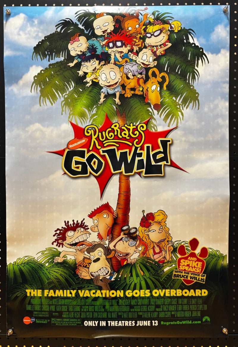 Rugrats Go Wild (2003) Double-Sided, Original Rolled Poster 27x40