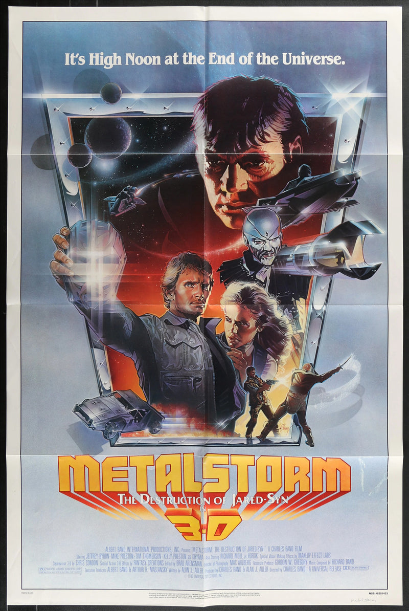 Metalstorm: The Destruction of Jared-Syn (1983) Original Movie Poster F 27x41