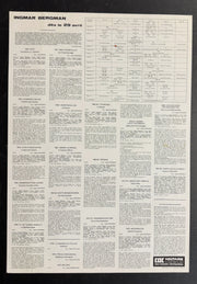 CAC Voltaire – Louis Aragon (1985) French Poster Folded 15.75x22.75