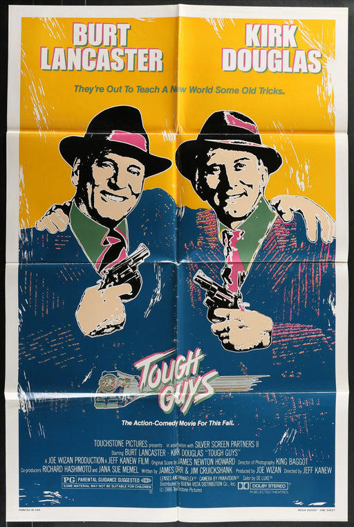 Tough Guys (1986) Original Movie Poster Folded 27x41
