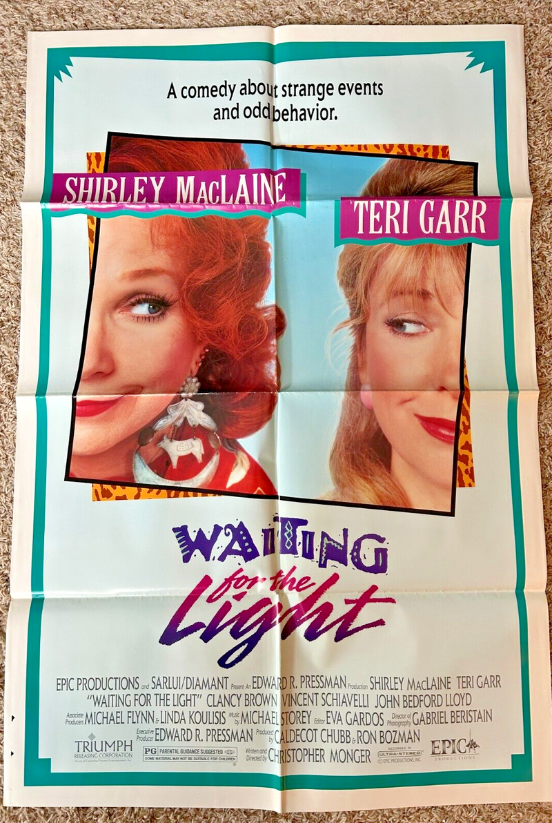 Waiting for the Light (1990) Orig. Movie Poster One-Sheet Folded 27x41 BP56