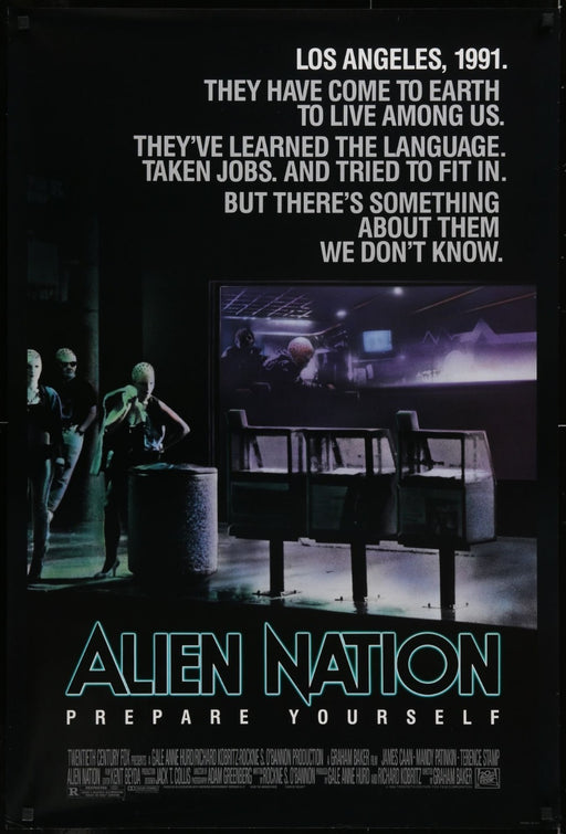 Alien Nation (1988) Original Movie Poster Rolled 27x41