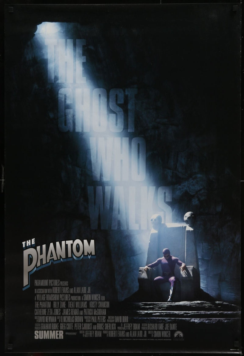 The Phantom (1996) Original Movie Poster Rolled 27x41