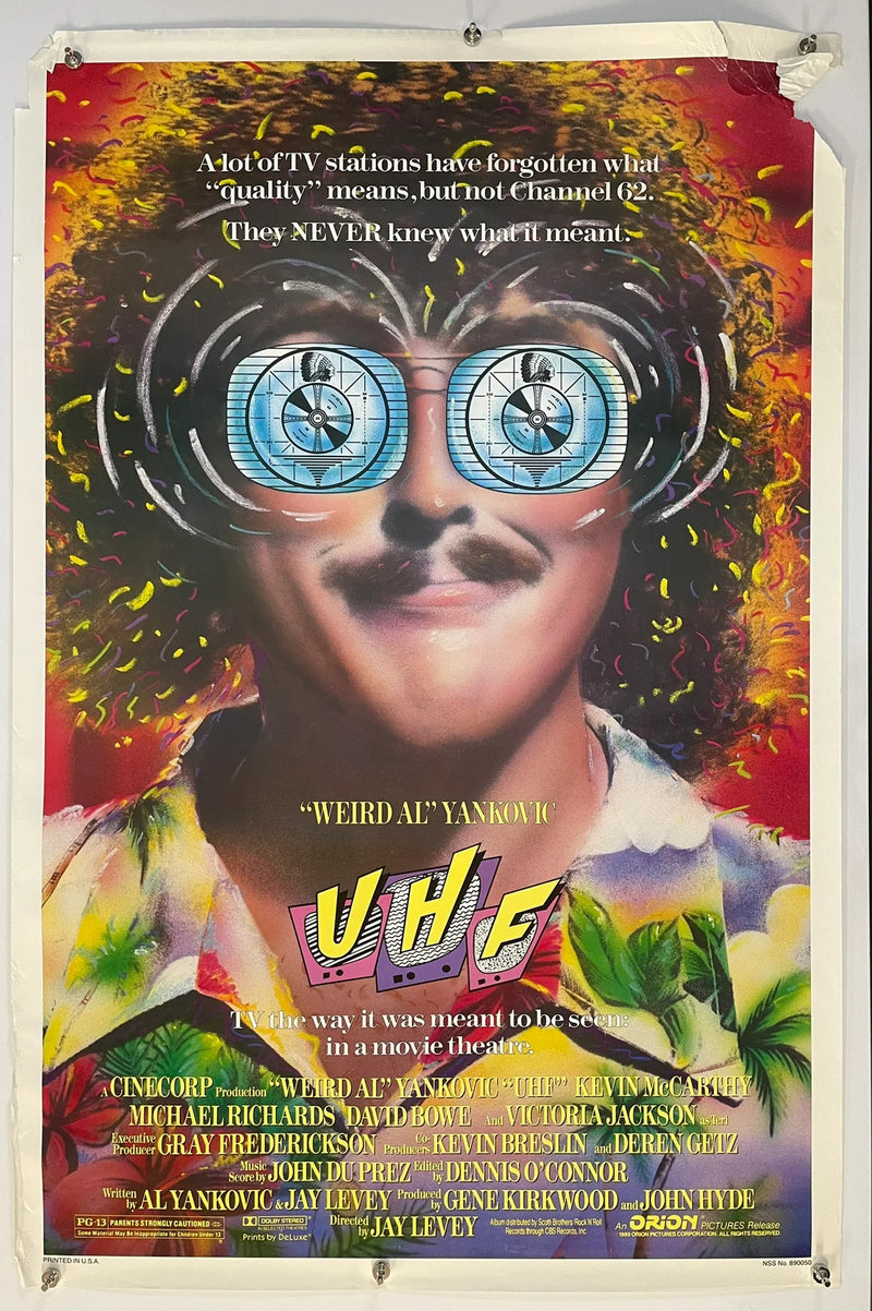 UHF (1989) Original Movie Poster 27x41