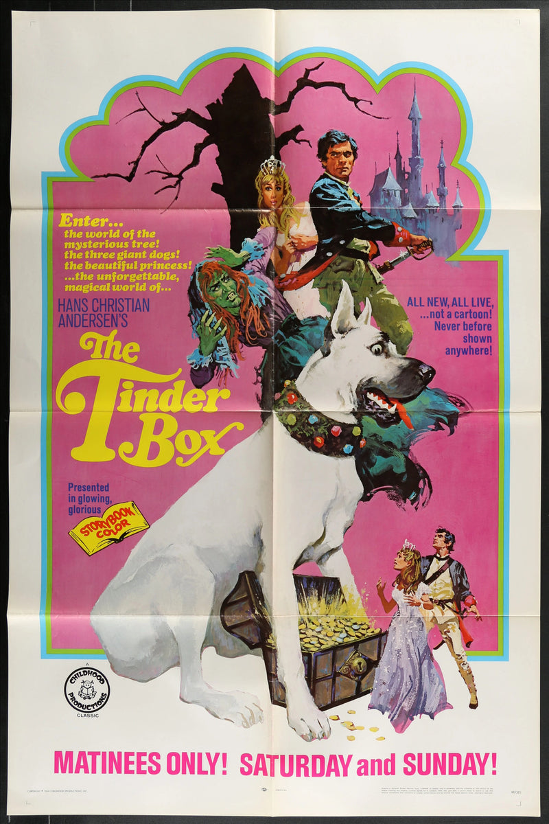The Tinder Box (1967) Original Movie Poster Folded 27x41