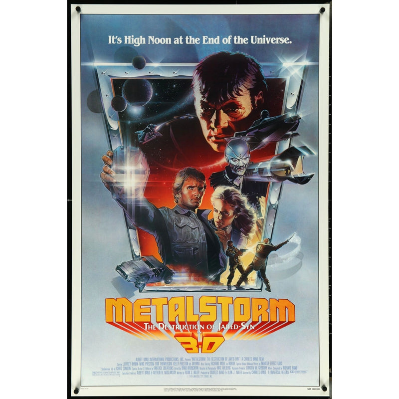Metalstorm: The Destruction of Jared-Syn 3D (1983) Original Movie Poster 27x41