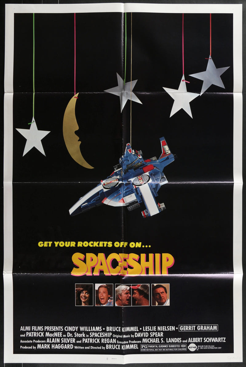 Spaceship (1981) Original Movie Poster Folded 27x41