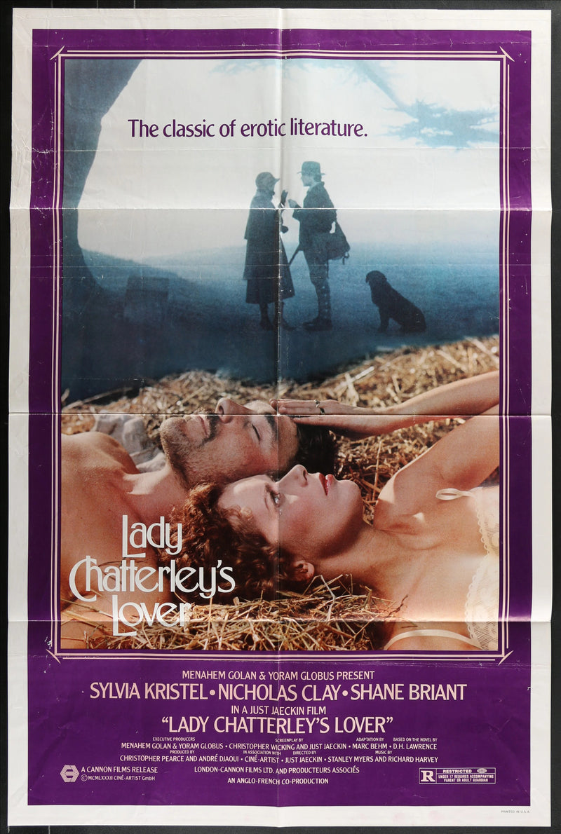 Lady Chatterley’s Lover (1981) Original Movie Poster Folded 27x41