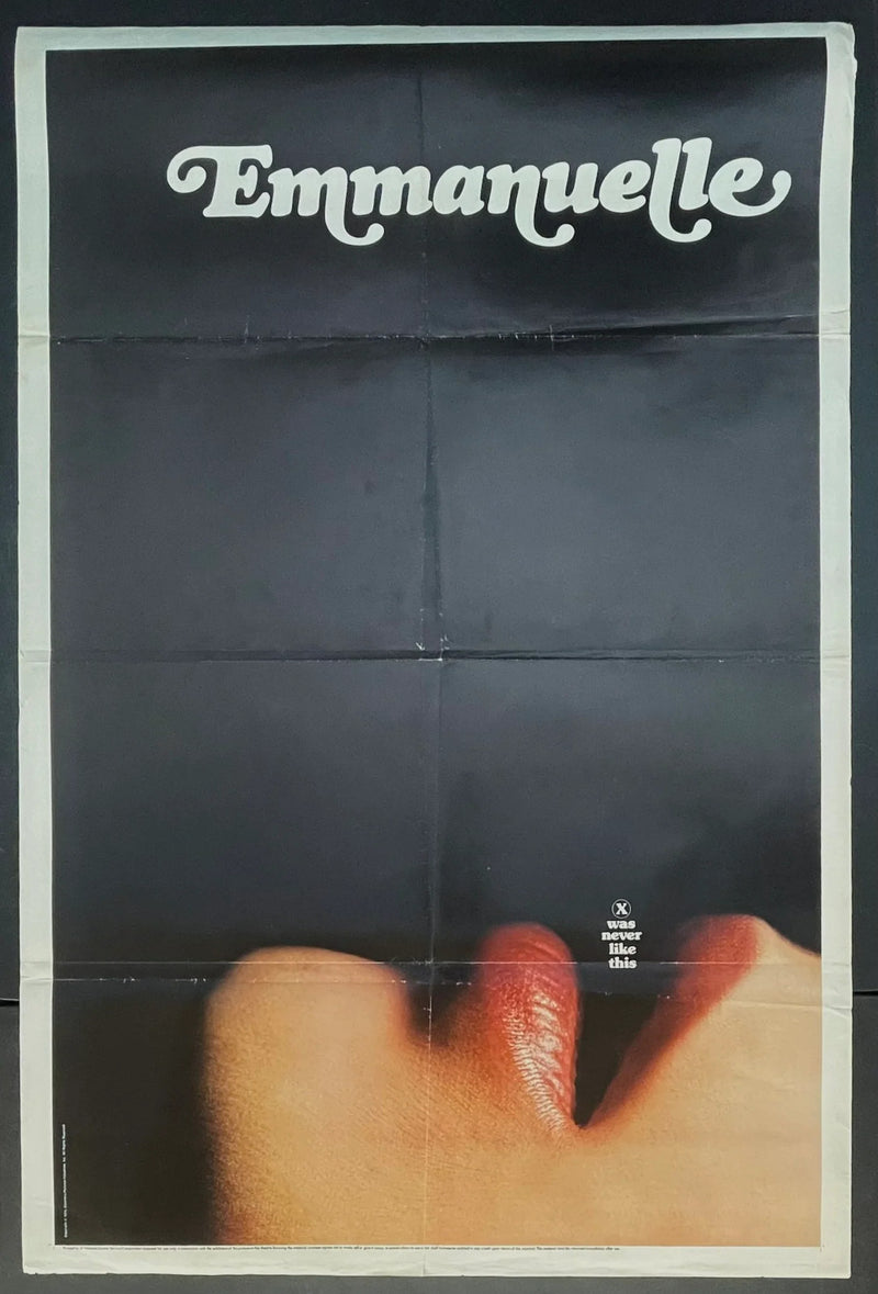 Emmanuelle (1975) Original Polish Movie Poster 27x41