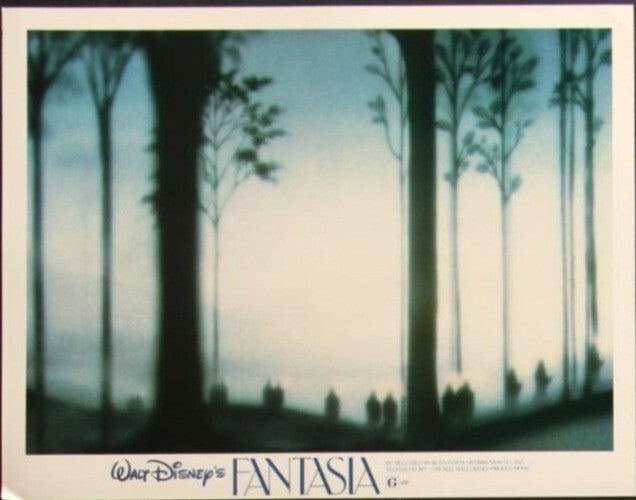 Walt Disney's Fantasia (1980 re-release) Original Lobby Card Poster 11x14