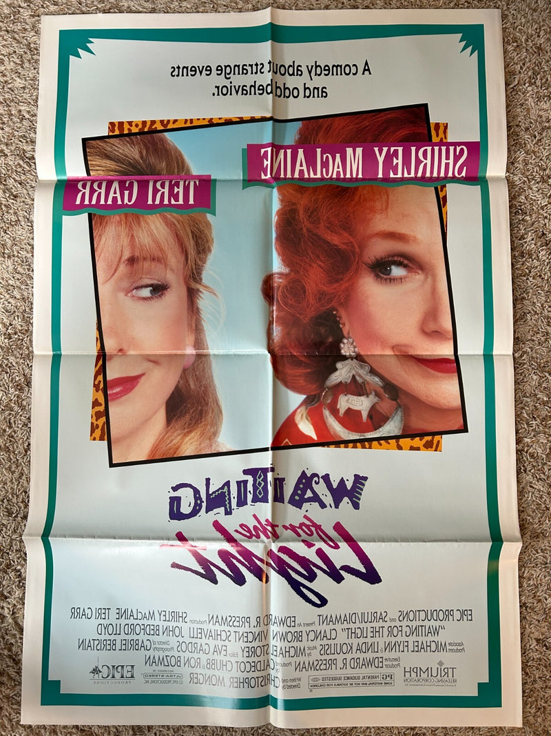 Waiting for the Light (1990) Orig. Movie Poster One-Sheet Folded 27x41 BP56