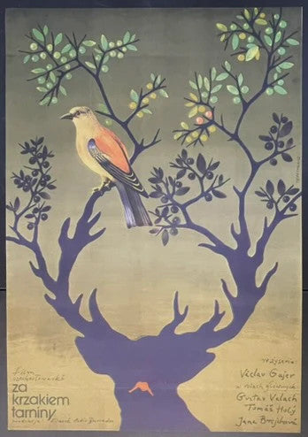 Za krzakiem tarniny (Undated) Original Polish Theater Poster 26x37.5