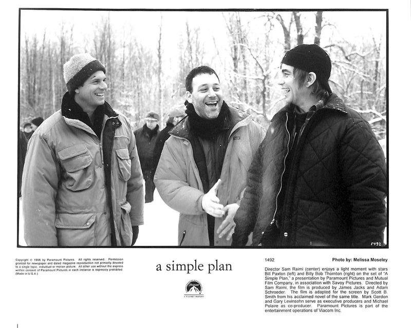 A Simple Plan (1998) Movie Still Full Set 8x10