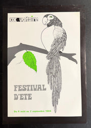 Festival d’Été (1984) CAC Voltaire Poster Rolled 15.75x22.75