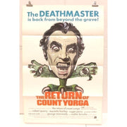 The Return of Count Yorga (1971) Orig. Movie Poster Folded 27x41 Robert Quarry